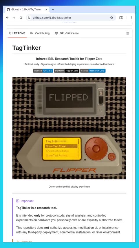 Video preview for i12bp8/tagtinker
