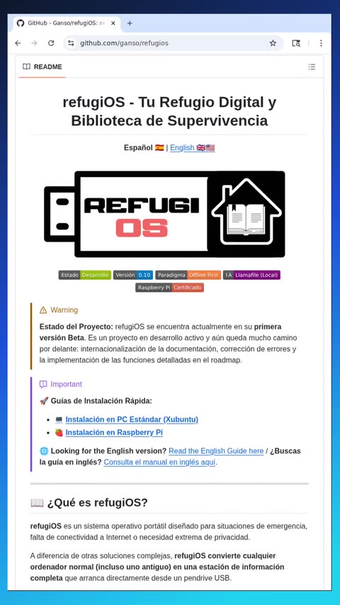 Video preview for ganso/refugios