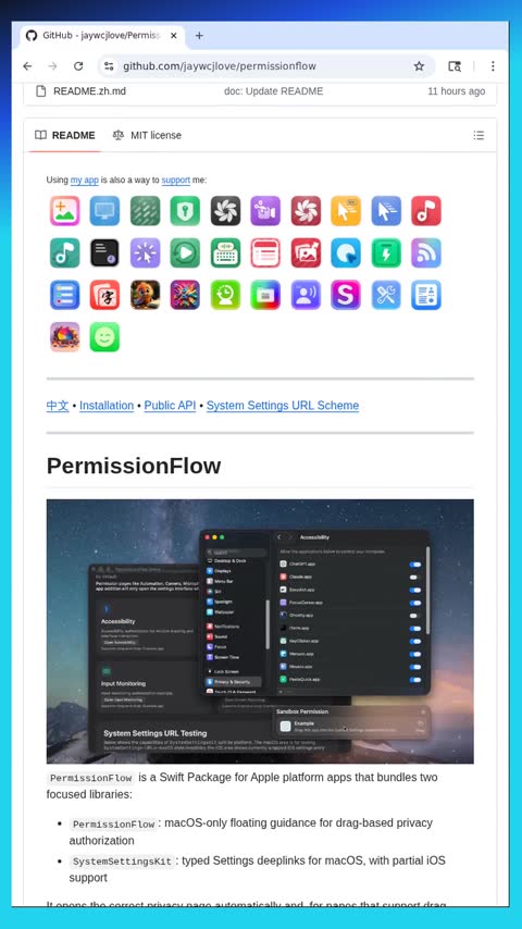 Video preview for jaywcjlove/permissionflow