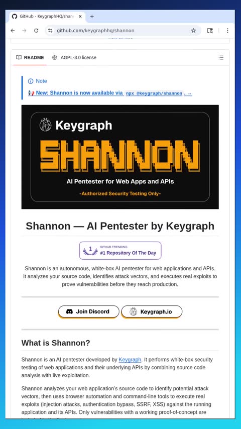 Video preview for keygraphhq/shannon