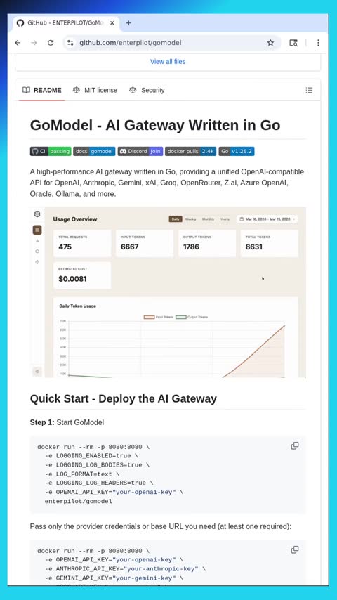 Video preview for enterpilot/gomodel