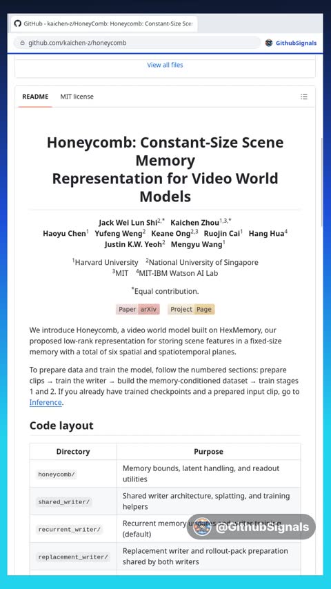 Video preview for kaichen-z/honeycomb