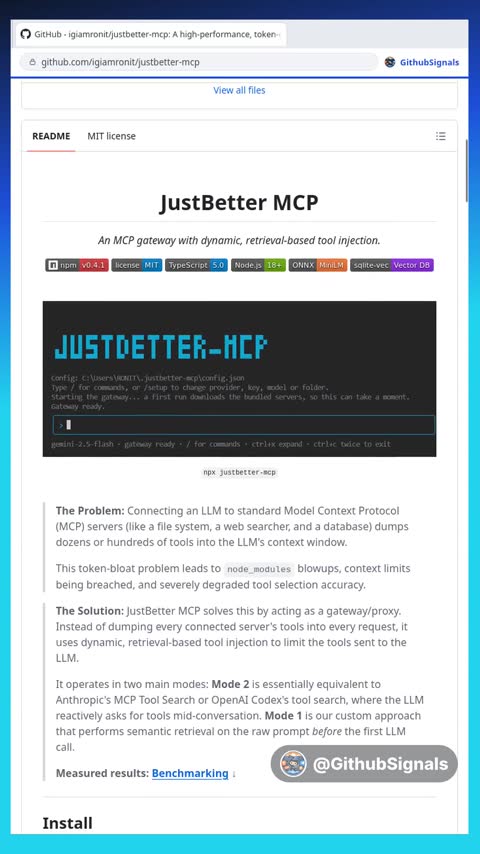 Video preview for igiamronit/justbetter-mcp