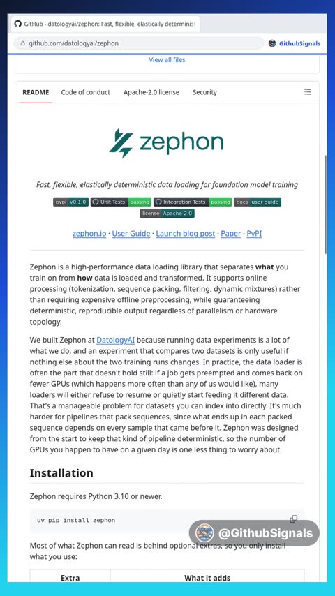 Video preview for datologyai/zephon