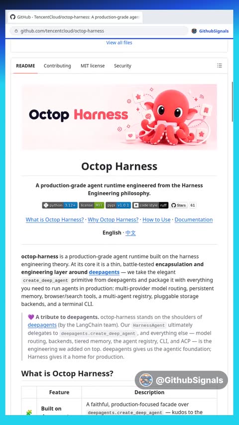 Video preview for tencentcloud/octop-harness