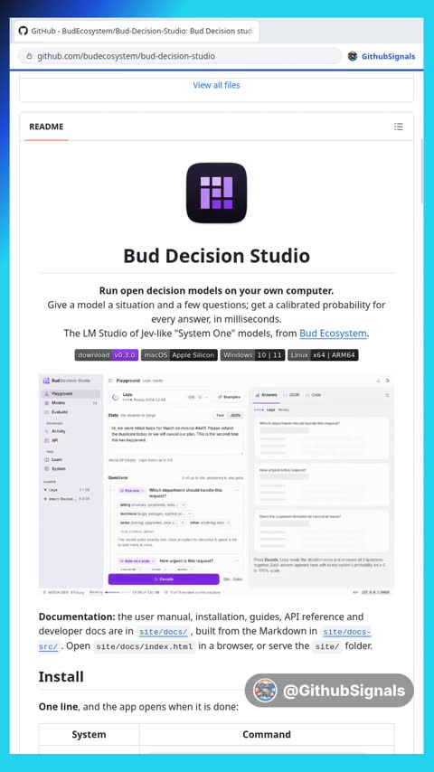 Video preview for budecosystem/bud-decision-studio