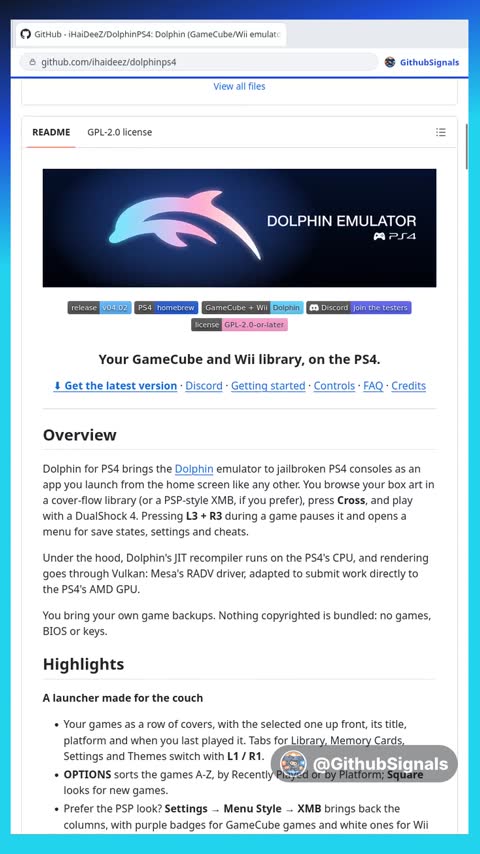 Video preview for ihaideez/dolphinps4