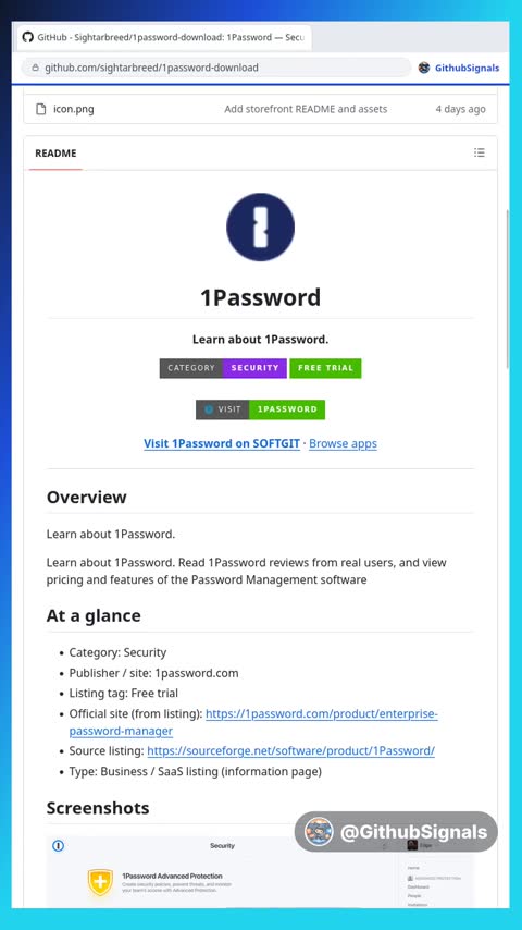 Video preview for sightarbreed/1password-download