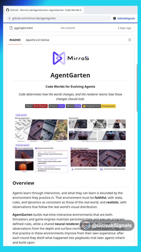 Video preview for mirros-lab/agentgarten