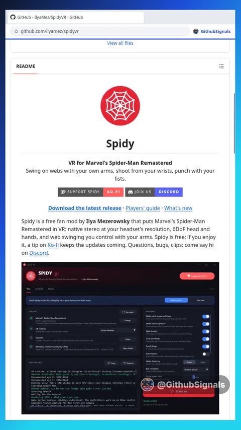 Video preview for ilyamez/spidyvr