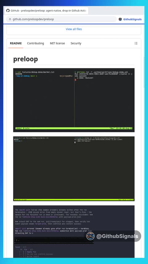 Video preview for preloopdev/preloop