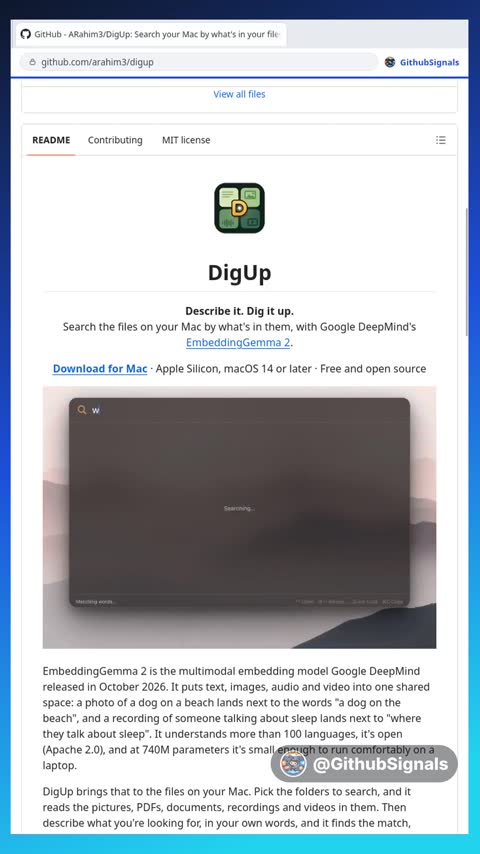 Video preview for arahim3/digup