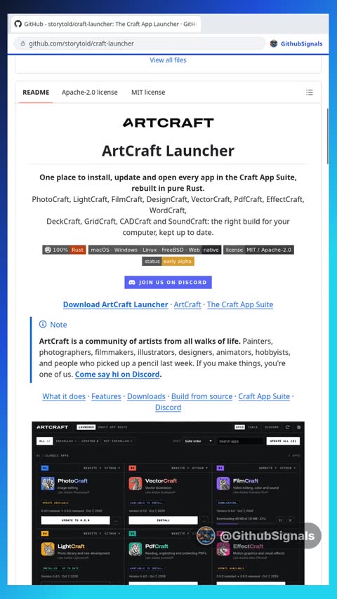 Video preview for storytold/craft-launcher