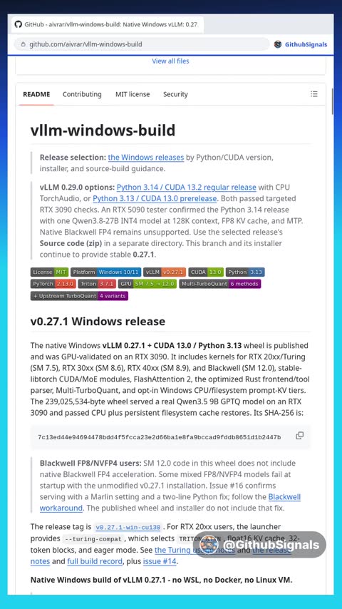 Video preview for aivrar/vllm-windows-build