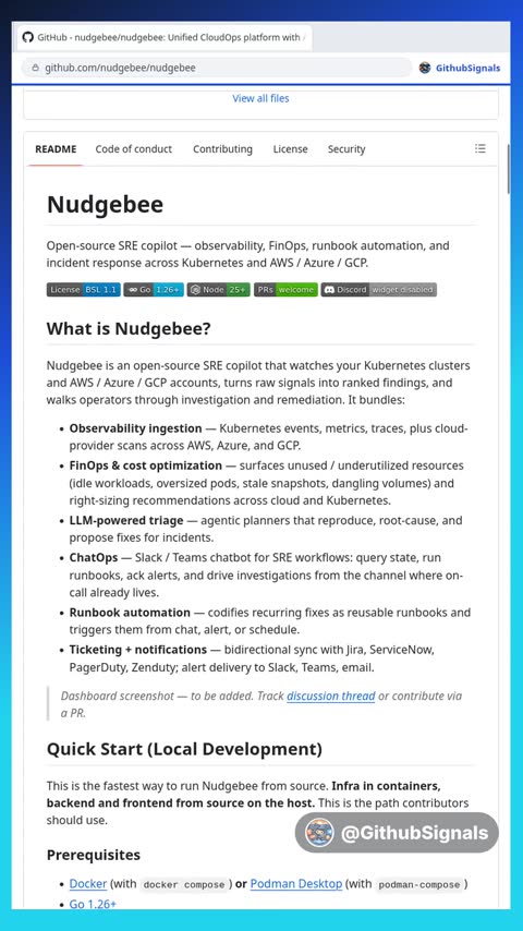 Video preview for nudgebee/nudgebee