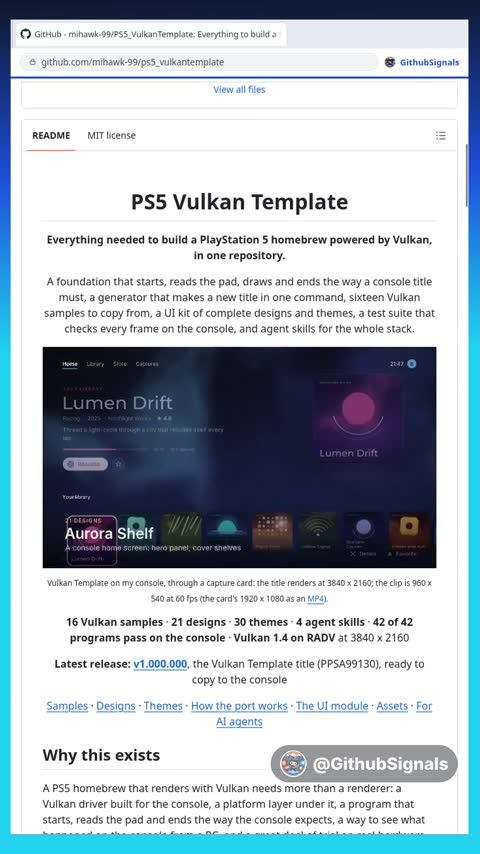 Video preview for mihawk-99/ps5_vulkantemplate