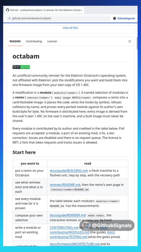 Video preview for sambanks/octabam