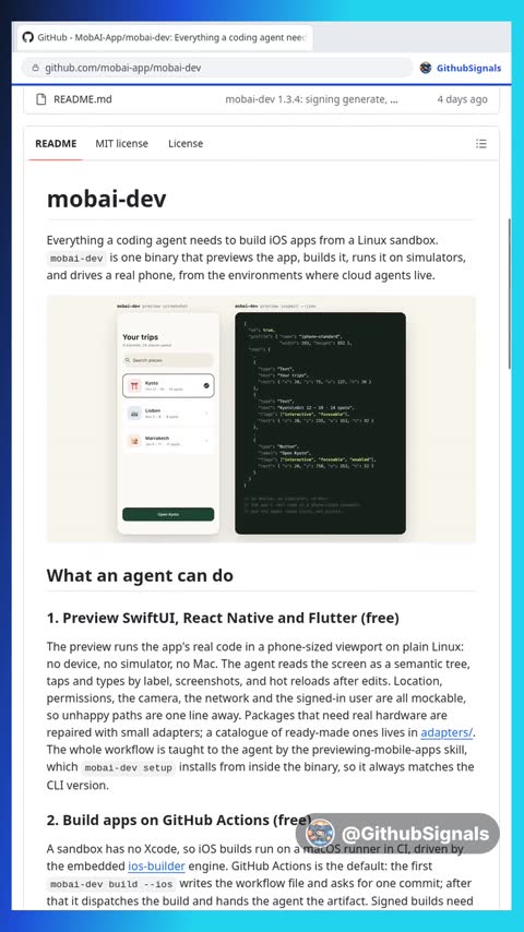 Video preview for mobai-app/mobai-dev