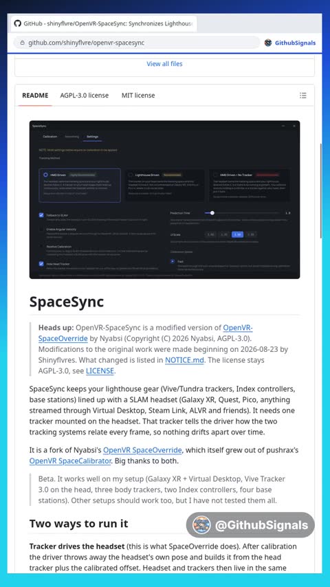 Video preview for shinyflvre/openvr-spacesync