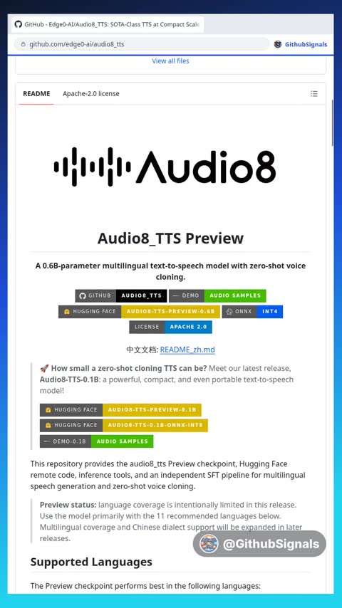 Video preview for edge0-ai/audio8_tts