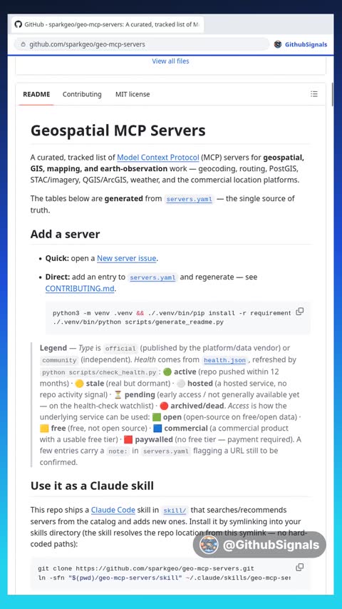 Video preview for sparkgeo/geo-mcp-servers