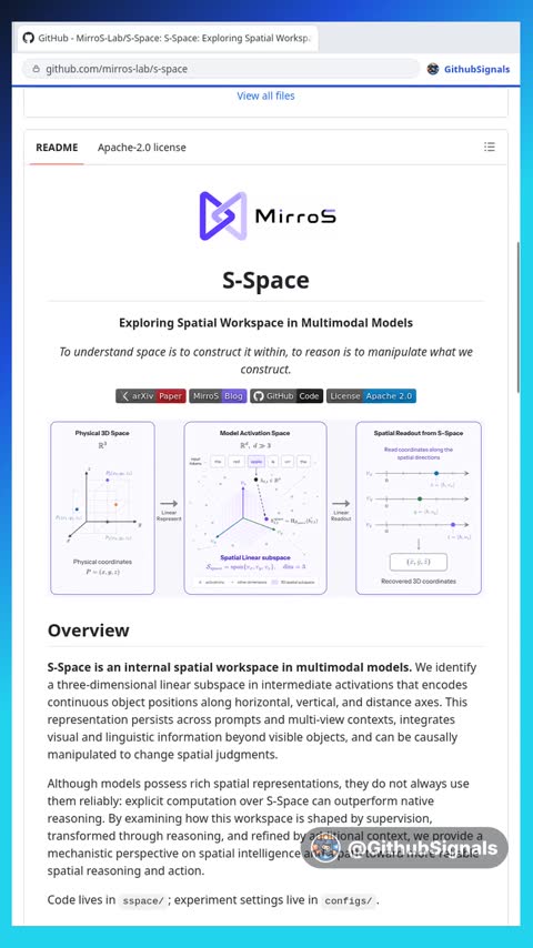 Video preview for mirros-lab/s-space