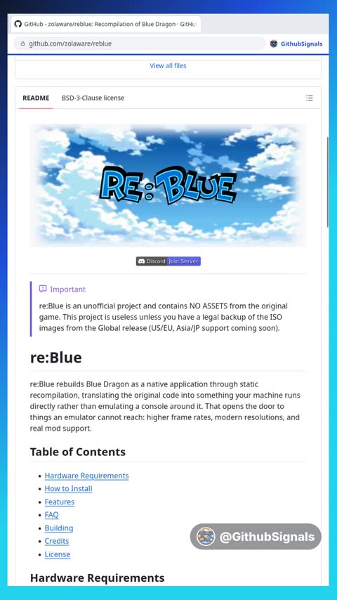 Video preview for zolaware/reblue