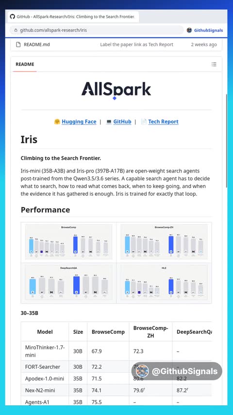 Video preview for allspark-research/iris