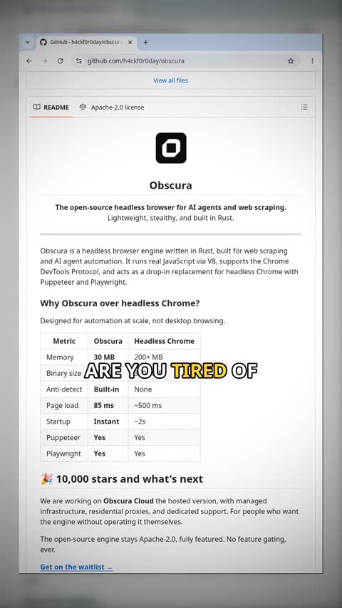 Video preview for h4ckf0r0day/obscura