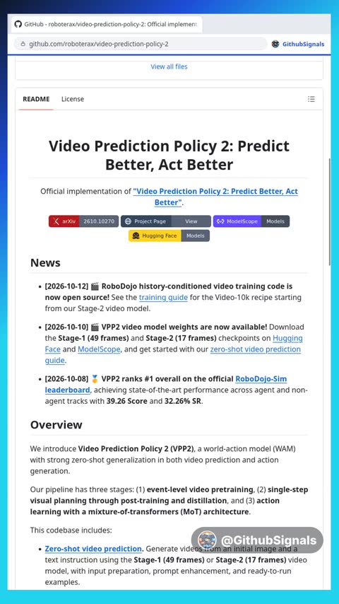 Video preview for roboterax/video-prediction-policy-2