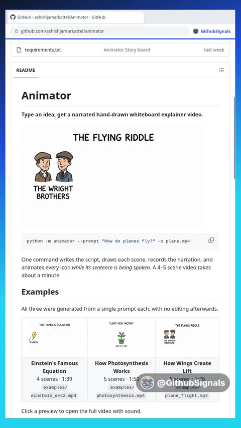 Video preview for ashishjamarkattel/animator