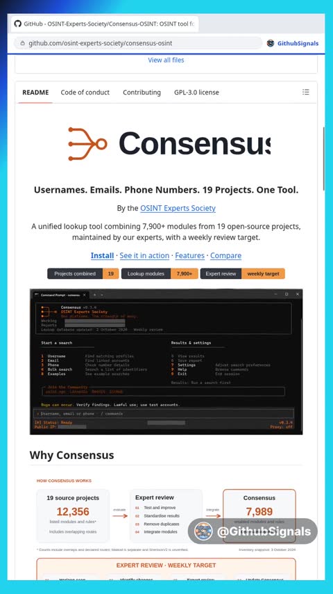 Video preview for osint-experts-society/consensus-osint