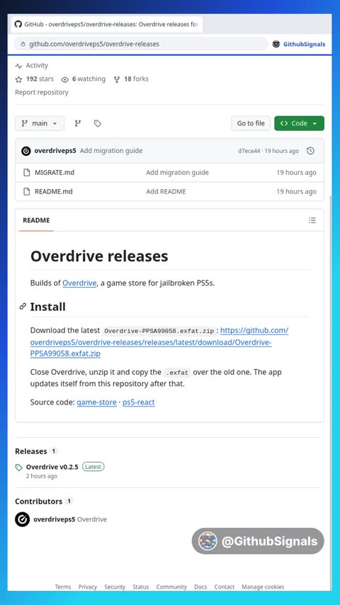 Video preview for overdriveps5/overdrive-releases