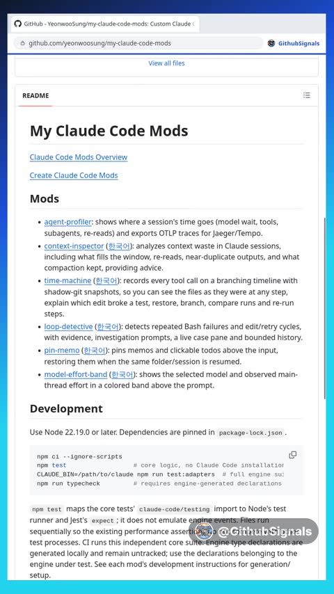 Video preview for yeonwoosung/my-claude-code-mods
