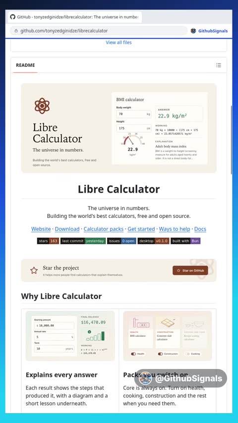 Video preview for tonyzedginidze/librecalculator