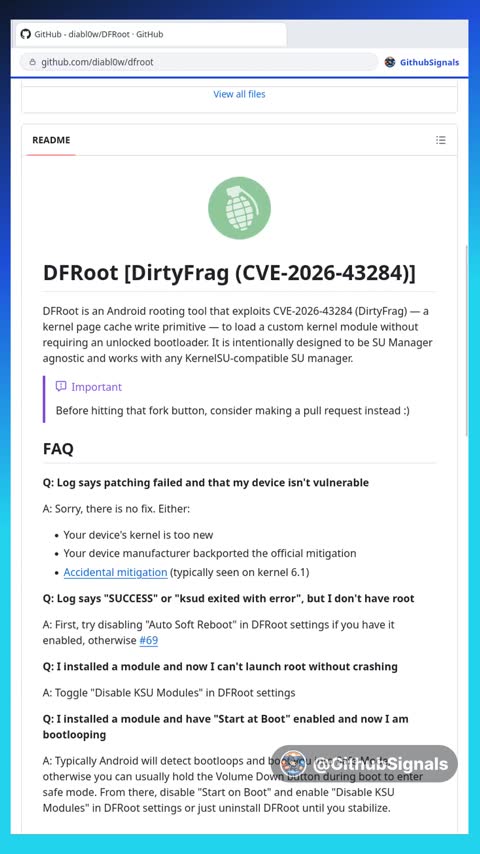 Video preview for diabl0w/dfroot