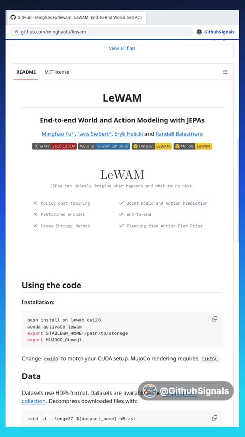 Video preview for minghaofu/lewam