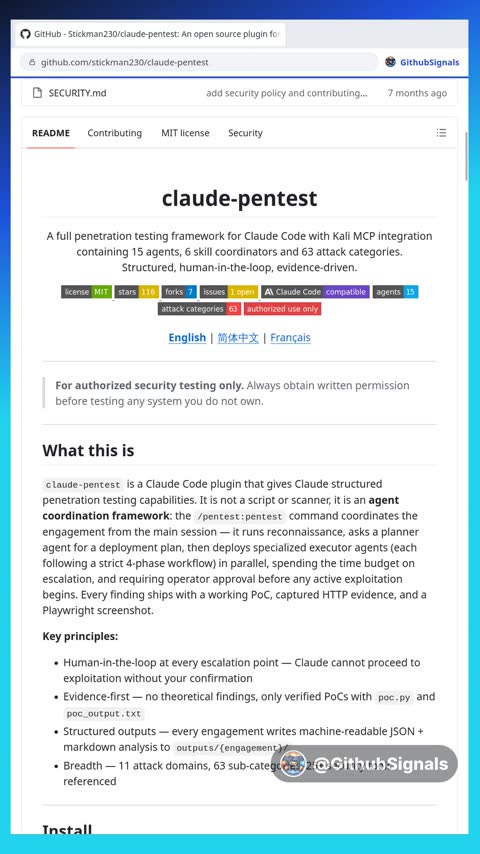 Video preview for stickman230/claude-pentest