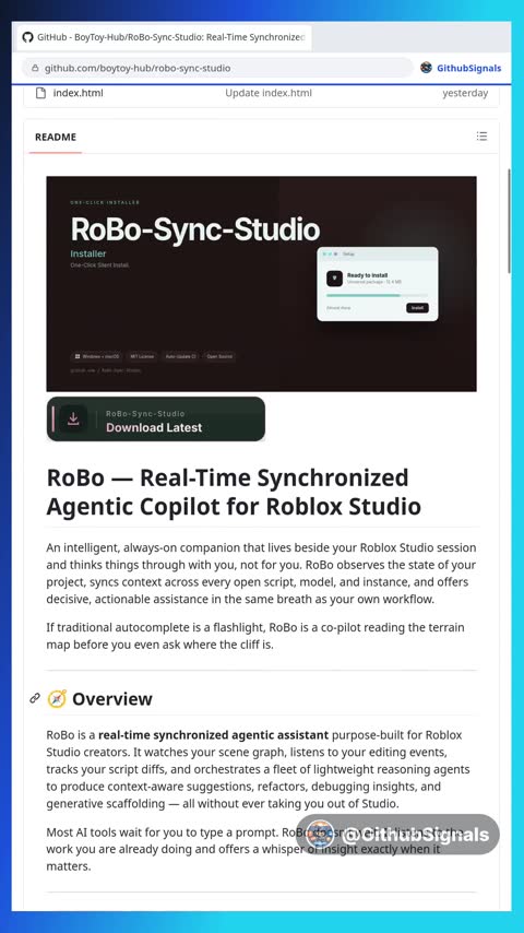 Video preview for boytoy-hub/robo-sync-studio