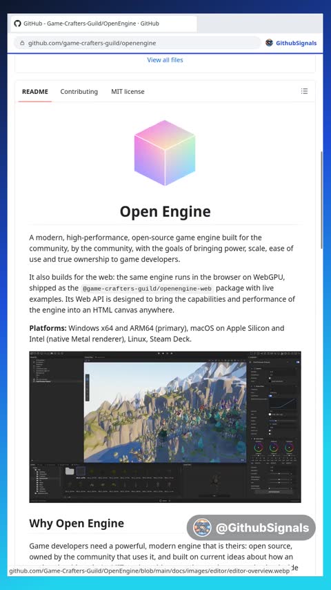 Video preview for game-crafters-guild/openengine