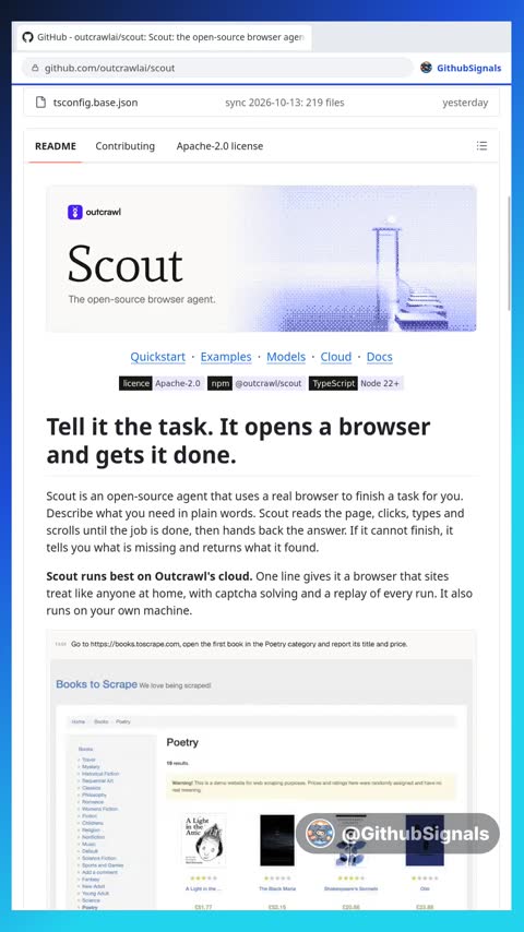 Video preview for outcrawlai/scout