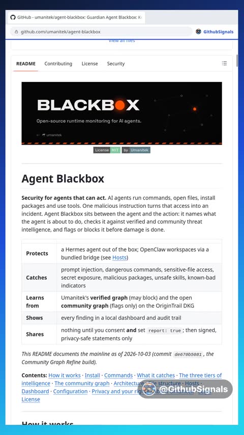 Video preview for umanitek/agent-blackbox