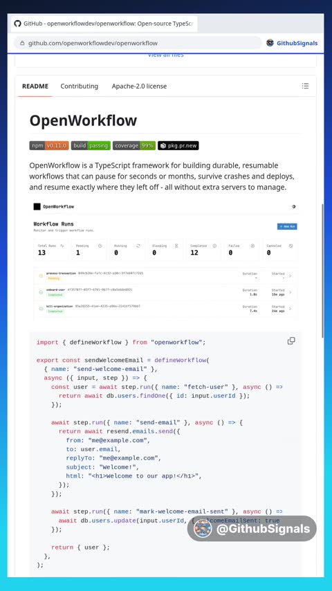 Video preview for openworkflowdev/openworkflow