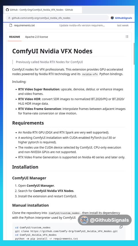 comfy-org/comfyui_nvidia_vfx_nodes