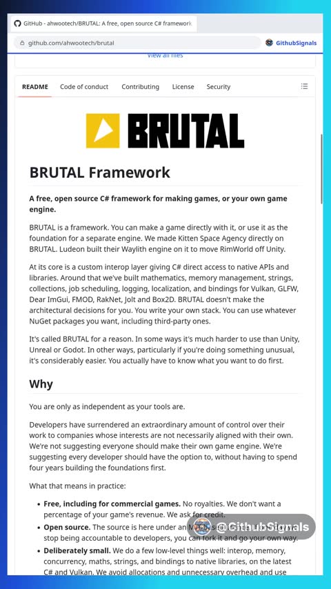 Video preview for ahwootech/brutal