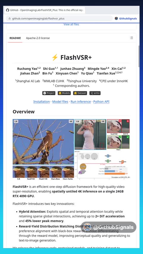 Video preview for openimaginglab/flashvsr_plus