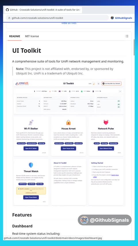 Video preview for crosstalk-solutions/unifi-toolkit