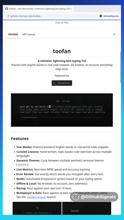 Video preview for vyrx-dev/toofan