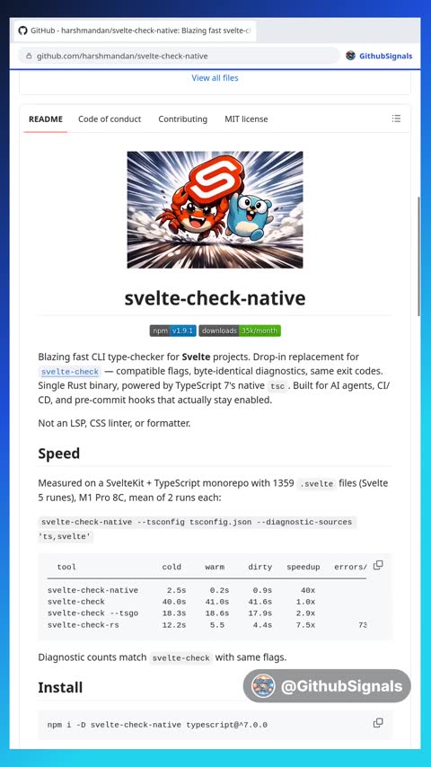 Video preview for harshmandan/svelte-check-native